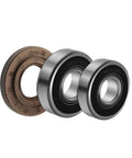 Heavy Duty Front Load Washing Machine Bearing Kit With Durable Rubber Tub Seal And Precision Steel Rollers for smooth operation.