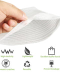 Heavy Duty Foam Wrap Sheets And Pouches 80 Count Mixed Sizes provide tough cushioning for moving, showcasing lightweight cushioning sheet.