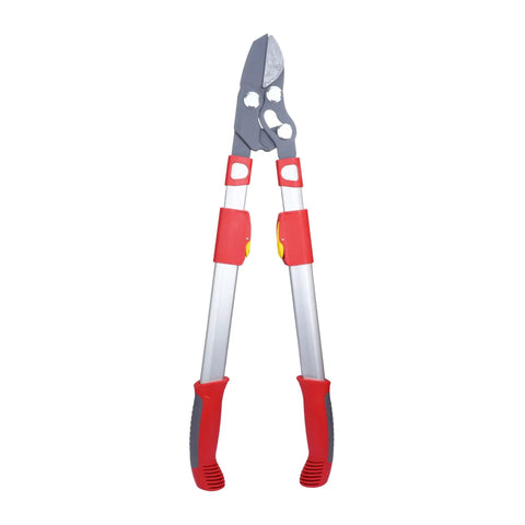 Lightweight Telescoping Anvil Lopper With Extension Handles Reaching To Thirty Five Point Five Inches Premium German Steel Blade pruning tool.