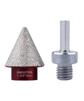 Diamond Beveling Chamfer Drill Bit For Tile Marble Granite Ceramic With Countersink Hole Saw 5/8-11 Thread