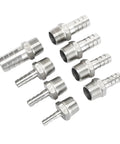Stainless Steel 304 Hose Barb Connector With Pro Grade Durability And Easy Install Multiple Size Options Male Thread Pipe Fittings