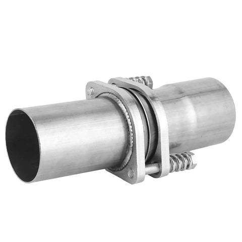 Heavy Duty Stainless Steel Exhaust Pipe Repair Kit With Quick Fix Coupler Sleeve Universal Fit for Everyday Rides, 2.75-inch ID.