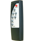 Universal Replacement Remote Control For Window Air Conditioners Compatible With Heat Controller Arctic King And Sea Breeze Units, black with buttons.