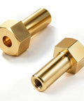 Two Piece 194997 Machined Nut Replacement Bolt Compatible With Pentair Pool And Spa De Filters Fns Fns Plus Clean And Clear Quad Kits Solid Build Killer Seal No Sweat Install Backyard Swim Ready, brass material, precision machined, two nuts.