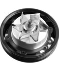 Built Tough Heavy Duty Water Pump Kit With Bearing And Seal For Chevy Silverado 1500 showing silver impeller and black housing.