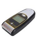 Fafeicy Digital Stud Finder with LCD Display, 7 Functions (Silver) angled view showing LCD screen and detection buttons.