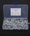110 Piece T Nut Set Four Claw Rivet Nut Assortment In M3 M4 M5 M6 M8 M10 Sizes Galvanized Stainless Steel T Nuts With Storage Box
