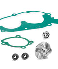 Premium Water Pump Impeller Gasket Bearing And Seal Kit Fits Polaris Sportsman Big Boss Scrambler 400 showing gaskets, bearings, and impeller.