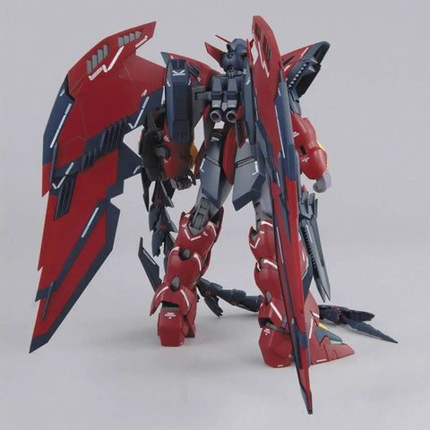 Epyon Master Grade 1/100 Scale Model Kit From Endless Waltz with Ultra Detailed Inner Frame and Removable Armor, rear view