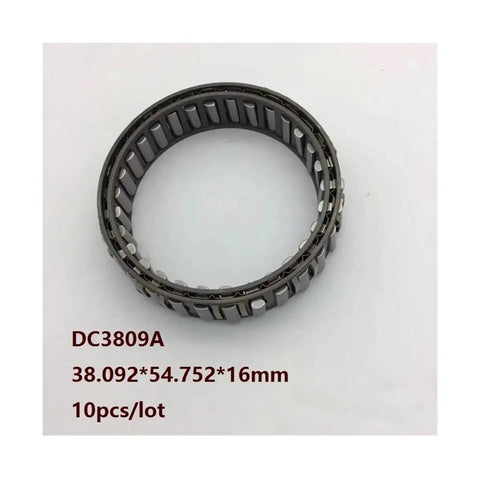 Straight Fire One Way Sprag Clutch Needle Roller Bearing DC3809A 38 092 X 54 752 X 16mm showing detailed structure and material.