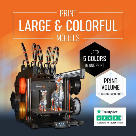 Fire Five Toolhead CoreXY 3D Printer Engineered For Large Format Multi Material Prototyping And Full Color Designs That Actually Slay With Industrial Precision And Zero Hassle Vibes with vibrant prints and multiple color spools.