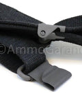 M1 Garand USGI Pattern Web Sling Two Point Black Cotton Made In USA For M1 Garand Rifles Durable USGI Style Sling with Parkerized Hardware