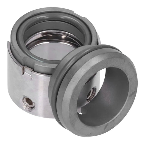 Heavy Duty Graphite And Silicon Carbide Mechanical Seal For Industrial Boiler Feed Pumps Rated At 1.6 MPa close-up view showing its rugged design.
