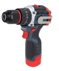 Heavy Duty 18V Cordless Drill Set With Brushless Motor And 80 Nm Torque, close-up view highlighting grip and drill chuck.