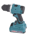 Heavy Duty Cordless Drill Set With Sleek Brushless Motor And Knockout 21V Power Delivers 30 Nm Torque Plus 20 Clutch Settings angled view