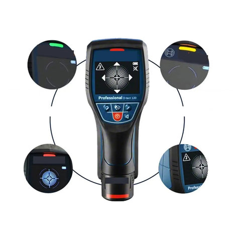 Tough As Nails Stud Finder And Wall Scanner High Precision Metal Detector For Wire Pipe Cable And Wood With Center Locator And Radar Display Zero Headaches Gear, displaying radar screen.