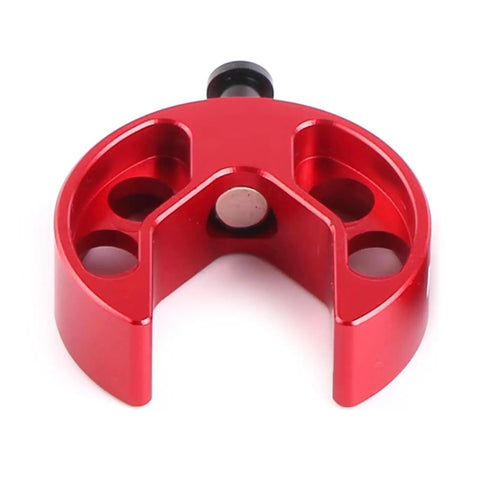 Pro Grade Helicopter Swashplate Leveler Tool Compatible With 380 470 500 550 600 700 Models, Ultra Precise Leveling, Red Metal