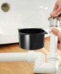 Heavy Duty Abs Rectangular Duct Connector Flange Base Air Vent Fitting Adapter For Hvac And Dust Collection Hose System. Installed with plumbing.