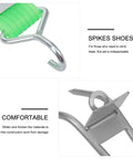 Tree Climbing Spikes Set For Boots With Sharp Steel For Secure Bark Grip Durable Climbing Gear Ergonomic Portable Spike Shoes