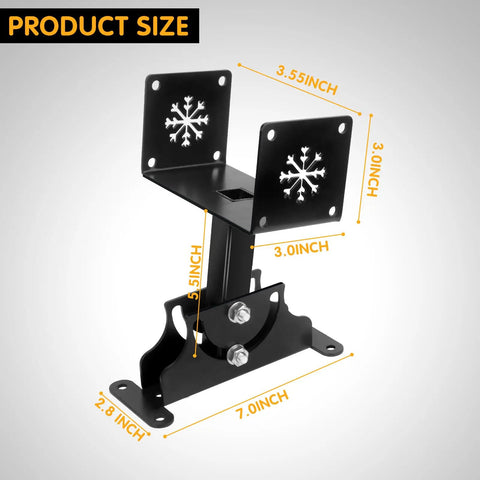 Heavy Duty Adjustable Pergola Roof Riser Beam Brackets Kit For Patio Cover Fits 4x4 And 4x6 Wood Beams 3 Pack Black Powder Coat Weather Resistant Easy Install Built Like A Workhorse Metal Construction For Tough Outdoor Living