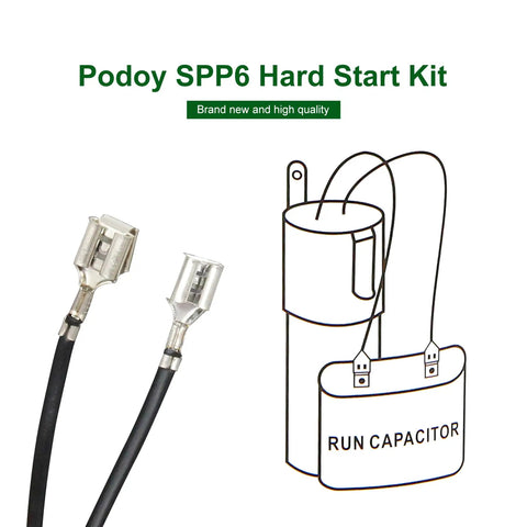 Hard Start Capacitor Super Boost Kit For Air Conditioners Increases Compressor Starting Torque By 500 Percent product diagram