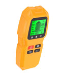 FTVOGUE Wall Detector with LCD Display, Battery Powered Stud Finder in bright yellow with an LCD screen showing measurements.