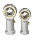 Badass Phsb16 Ball Joint Rod End Bearings with a solid one inch bore and 5/8-12 female thread, heavy duty steel construction.