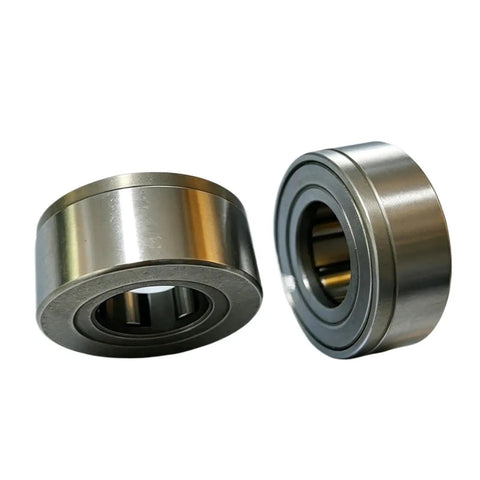 Heavy Duty Workhorse One Way Needle Roller Clutch Bearing 17X35X16Mm in steel, showing two angles of the rust resistant design.