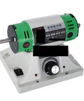 Heavy Duty Lapidary Bench Lathe Featuring Pure Copper Motor, compact grinding mill with adjustable speed for home jewelry projects.