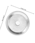 100 Pieces Top Shelf Fire Detector Buzzer Replacements For Commercial Layouts With Straight Forward Installation And Tight Performance Specs For Rock Solid Hazards Alerting, silver alarm horn measuring 2.7 cm.