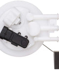 Heavy Duty Electric Fuel Pump For Buick LeSabre Park Avenue Cadillac Seville showing top view with connectors and fuel lines.