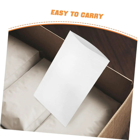 Straight Up Epe Foam Expandable Packing Sleeves In A 100 Piece Lot built to knock out bumps, shown inside a cardboard box.