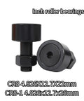 Top Shelf CR8-1R Bolt Roller Bearing Spherical Cam Follower Built Tough With Rust Resistant Oxide Coat For Smooth Heavy Duty Runs And Zero Compromise Performance Premium Black Alloy Steel Needle Roller, two sizes.