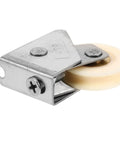 Top Shelf Stainless Steel Sliding Door Pulley Roller Adjustable 31-39mm Heavy Duty Window Wheel, close-up view of the pulley.