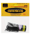 Heavy Duty Hard Start Capacitor Kit For Air Conditioners 115V To 288VAC in packaging with clear operating instructions.