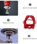 Knockout Pro Grade Heavy Duty Fire Sprinkler Head Guard Cover Protector Cage For Ceiling Impact Defense Hit Proof Metal Shell mounted over sprinkler head