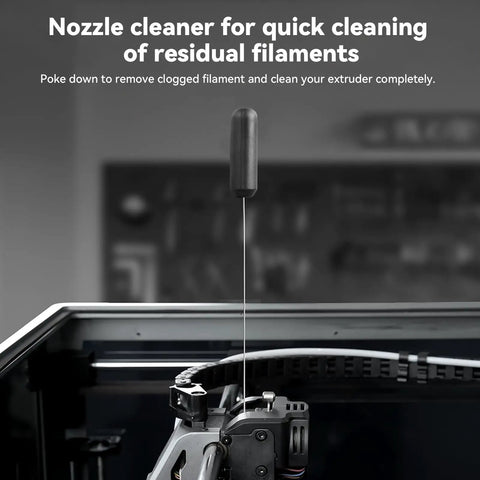 Real Deal 3D Printer Tool Kit 11 Piece Set Premium Accessories for cleaning nozzles from filament blockages.