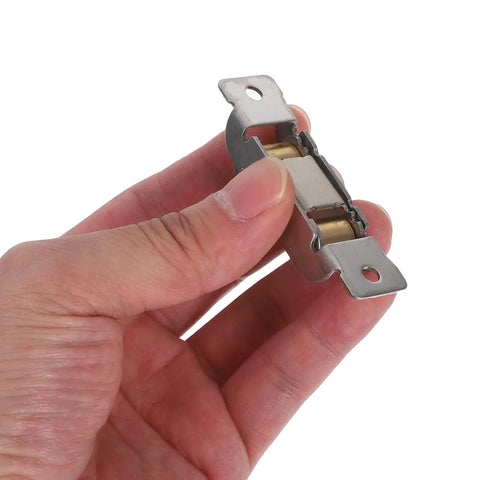 Heavy Duty Sliding Glass Door Rollers 2 Piece Set Featuring Double Wheel Bearings For Smooth As Silk Operations And Universal Track Compatibility For Quick No Sweat Upgrades Anywhere in hand showcasing robust design.