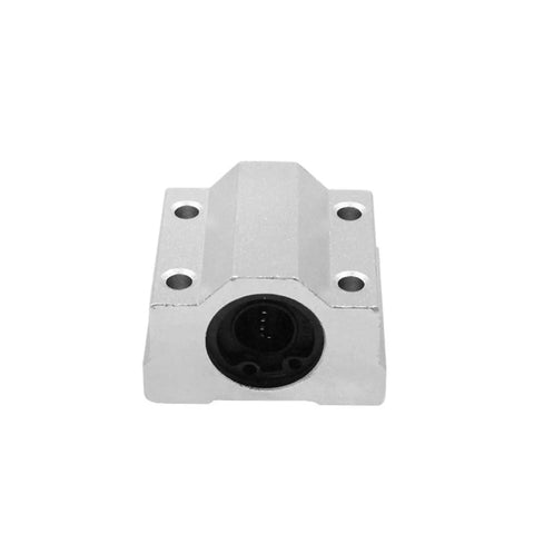 SCS20UU 20mm Linear Motion Bearing Slides 1Pc For CNC Parts 3D Printer Parts And Precision Machine Tools Smooth Quiet Durable Linear Guide For Precise Motion front view with 20mm bore