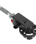 Multifunctional Belt Grinder Machine Sander With 1/2 X 18 Inch Belt for woodworking, featuring a black attachment for angle grinders.