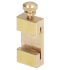 Premium Grade Portable Woodworking Ruler Positioning Adjuster And Scribing Locator with brass body and knurled knob.