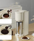 Automatic Coffee Maker With Built In Grinder And Insulated Travel Cup For Home Office Or On The Go One Touch Espresso In Minutes