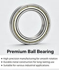 Heavy Duty 6905ZZ Thin Section Ball Bearings 10 Pack Metal Shielded High Speed Chrome Steel visible in close-up view.