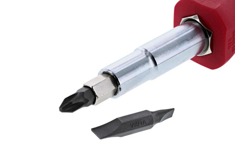SoftFinish 11inOne Multi Driver Tool With 8 Edged Soft Grip For Max Torque Cushion Handle Comfort Direct Molded Blade and bit