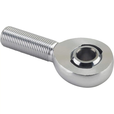 Heavy Duty Aluminum Heim Joints Rod Ends 5/8 Inch 18 Thread Rh And Lh With Half Inch Mounting Hole close-up view of rod end design.