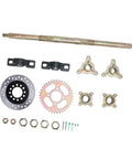 Beefy 24 Inch Rear Axle Kit For Go Karts And Drift Trikes Heavy Duty Sprocket And Brake Disc Base Assembly with Accessories