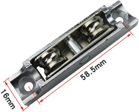 Heavy Duty Needle Roller Pulley For Sliding Window And Door, 16 mm, metal construction, smooth glide mechanism.