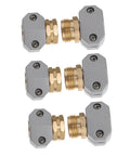 Ditch That Leaking Hose With This Super Solid Garden Hose Repair Kit Featuring Tough Aluminum Alloy Connectors Quick Release Fittings And Durable Weatherproof Adapters To Fix Your Lawn Sprinkler Setup In A Flash. three aluminum hose repair connectors