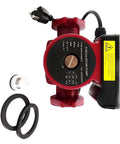 Ups1558Fc Hot Water Circulator Pump Replacement For Hvac Refrigeration Units 115V with fittings and seals for easy installation.