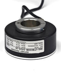 Industrial Rotary Encoder 100mm OD with 30mm to 45mm Through Hole Shaft, Incremental Encoder 100 to 5000 PPR, 5V Drive Output